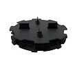 MCCOVER - Lot de 320 plots réglables 10-15 mm dalle et carrelage avec cales anti-bruit 97 mm Noir, Lot - 320 plots - vignette
