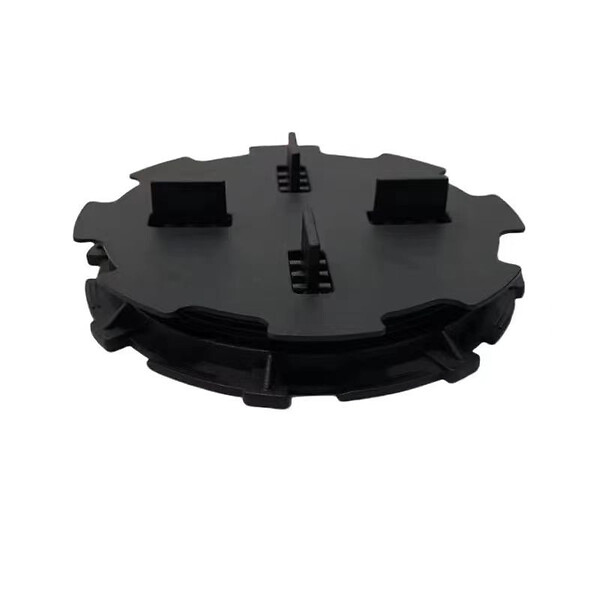 MCCOVER - Plot réglable 10-15 mm dalle et carrelage avec cale anti-bruit 97 mm Noir - large