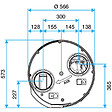 ALDES - T.Flow Hygro+ Logement collectif - B200 T.FLOW HYGRO+ Non connecté - vignette