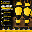 MCCOVER - Protège-tibias de sécurité avec protection genoux et chevilles - Taille - Réglable - vignette