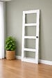 GD MENUISERIES - Porte Coulissante Tana blanc Vitree H204 x L63, Coquilles - vignette