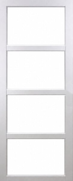GD MENUISERIES - Porte Coulissante Tana blanc Vitree H204 x L63 - large