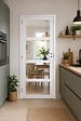 GD MENUISERIES - Bloc Porte Tana Blanc Transparent H204 x L63 cm Côte Tableau P.Droit - vignette