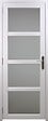 GD MENUISERIES - Bloc Porte Tana Vitrée Blanc H204 x L63 cm Côte Tableau P.Droit - vignette