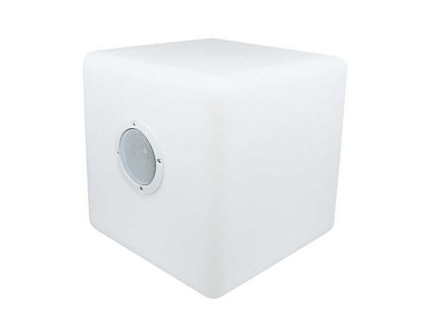 HABITAT ET JARDIN - Eclairage LED sonore Bluetooth de jardin "Cuba 1" - 40 x 40 cm - large