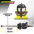 GARDEO PRO - Taille haies thermique 22.5CC avec poignée arrière rotative - Lame 700mm - vignette