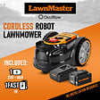 LAWNMASTER - Robot tondeuse autonome 24V sans fil périmétrique - Le robot le plus simple du marché - vignette