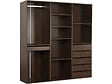 HABITAT ET JARDIN - Kit dressing " Opéra " modulable - 3 éléments - Marron - vignette