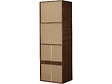 HABITAT ET JARDIN - Kit dressing " Opéra " modulable - 3 éléments - Marron - vignette