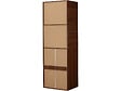 HABITAT ET JARDIN - Kit dressing " Opéra " modulable - 3 éléments - Marron - vignette