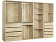 HABITAT ET JARDIN - Kit dressing " Opéra " modulable - 4 éléments - Beige - vignette