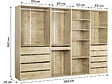 HABITAT ET JARDIN - Kit dressing " Opéra " modulable - 4 éléments - Beige - vignette