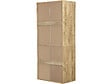 HABITAT ET JARDIN - Kit dressing " Opéra " modulable - 4 éléments - Beige - vignette