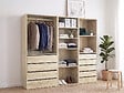 HABITAT ET JARDIN - Kit dressing " Opéra " modulable - 3 éléments - Beige - vignette