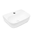 SWISS AQUA TECHNOLOGIES - Lave-mains suspendu 43 x 30 cm blanc pour WC sans trop-plein SAT Brevis (SATBRE4330R) - vignette