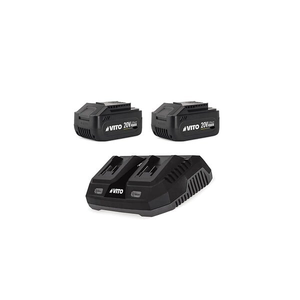 VITO - Souffleur de jardin 40V - 2 Batteries lithium 4AH + Chargeur DOUBLE VITO - large