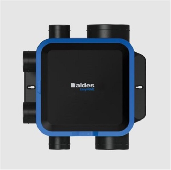 ALDES - Kit VMC EasyHOME hygro compact Premium MW BDH - 4 piquages Ø 80mm + 1 Ø 125 mm et 1 rejet Ø 160mm - large