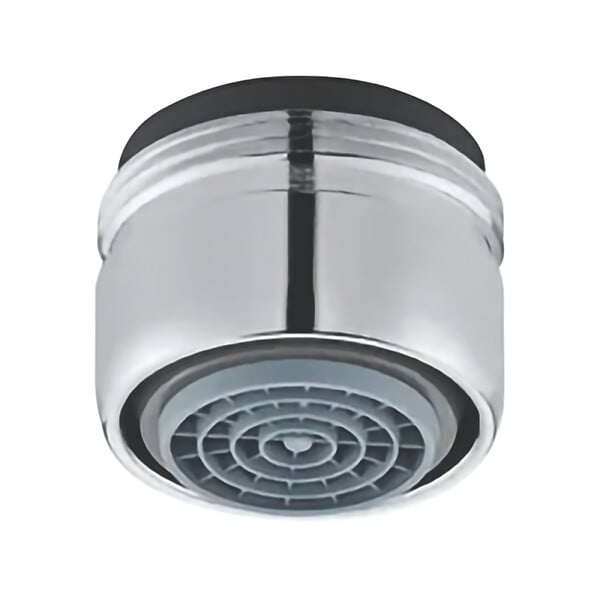 PRESTO - Lot de 2 aérateurs antitartre avec limiteur de débit 1,9 l/min M 24x1 chromé - large