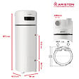ARISTON - Ariston NUOS S2 PLUS WIFI 200L – Chauffe-eau Thermodynamique Gainable A+, R290, Cuve Titane, Made in France - vignette
