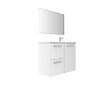VIF - Set 2 tiroirs en Mdf - Blanc - 45x35x1,8cm - vignette