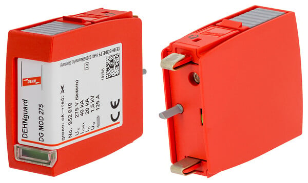 DEHN - Module de Protection Parafoudre Type 2 – 275 V – 20 kA / 40 kA - large