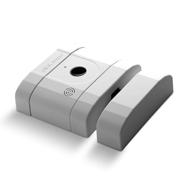 AYR - AYR Verrou int_LOCK PRO 508 : verrou intelligent pilotable à distance, blanc Bluetooth avec alarme - large