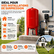 GT MARKET - Réservoir pression à vessie vertical - 50 litres - vignette