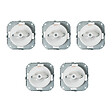FONTINI - Lot de 5 Interrupteurs Va-et-Vient FONTINI Garby Colonial – Rétro en Porcelaine Blanche – Style Vintage, Installation Encastrable-FONTINI - vignette