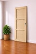 GD MENUISERIES - Porte Coulissante Ayous 3 Panneaux H204 x L93 cm, coquilles, tire doigt - vignette