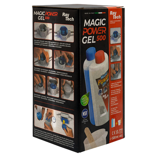 RAYTECH - RAYTECH Magic Power Gel – Gel isolant bi-composant – 2 x 250 ml - large