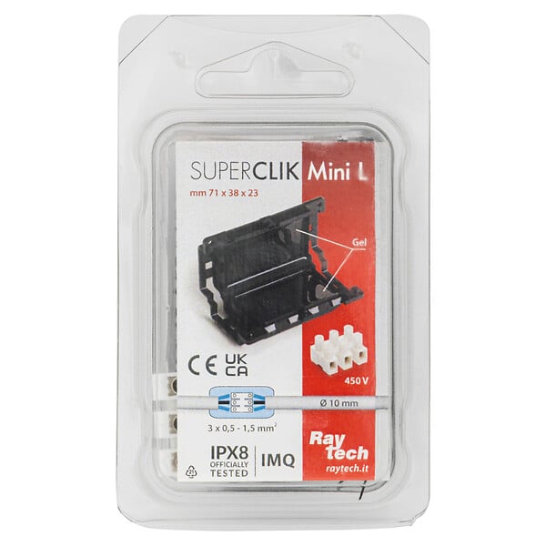 RAYTECH - RAYTECH SUPER CLICK GEL + CONNECTEUR ET COLLIERS RAYTECH - large