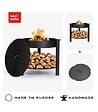 COOK KING - Braséro MONTANA 80cm surélevé couvercle CookKing PACK-111363-1 - vignette