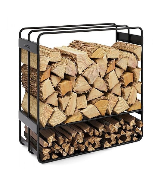 COOK KING - Porte bûches ZENO acier robuste rangement stable CookKing 333253 - large