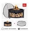 COOK KING - Braséro MONTANA 80cm grille large stable CookKing PACK-111248-1 - vignette