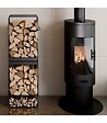 COOK KING - Porte bûches LOFT acier robuste rangement pratique CookKing 333250 - vignette