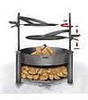 COOK KING - Braséro MONTANA X 80cm poêle suspendue polyvalent CookKing PACK-111000-2 - vignette