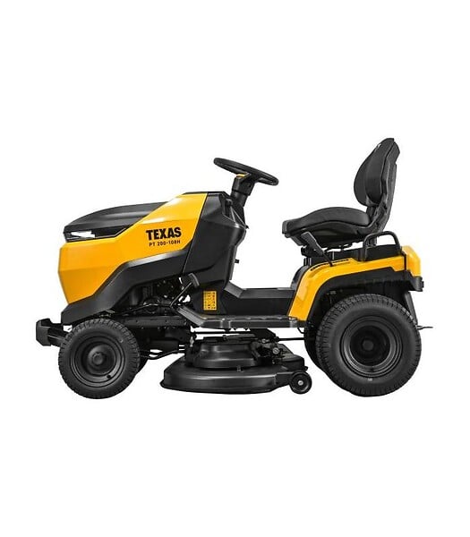 TEXAS - Tracteur tondeuse thermique V-Twin 586cc coupe 108cm hydrostatique siège luxe - TEXAS PT200-108H - large