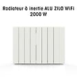 BATILEC - BATILEC Radiateur connecté à inertie alu ZILO WiFi 2000 W - vignette