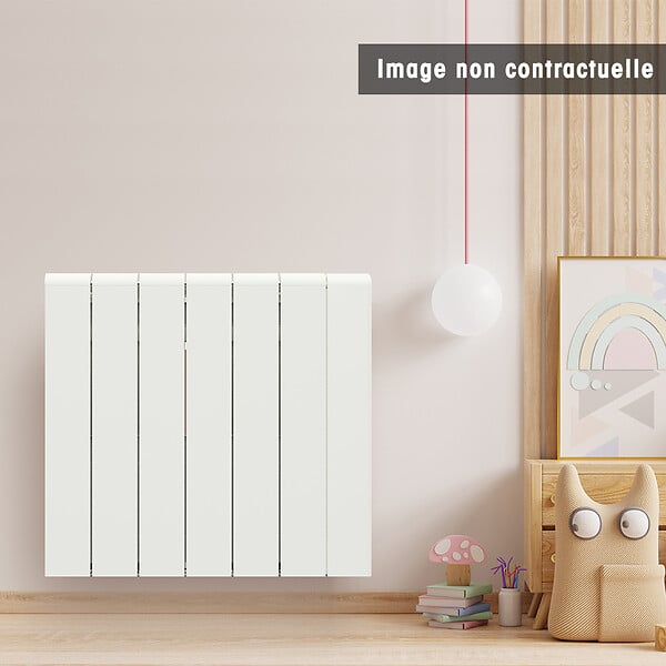 BATILEC - BATILEC Radiateur connecté à inertie alu ZILO WiFi 2000 W - large