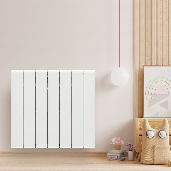 BATILEC - BATILEC Radiateur connecté à inertie ALU ZILO WiFi 1500 W - large