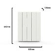 BATILEC - BATILEC Radiateur connecté à inertie ALU ZILO WiFi 1000 W - vignette
