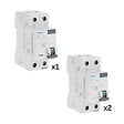 SIEMENS - Lot de 3 interrupteurs différentiels 30 mA – 40A Type A + 40A Type AC – CE / NF - vignette
