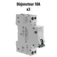 SIEMENS - Lot de 10 disjoncteurs modulaires Ph+N – 3×10A, 4×16A, 2×20A, 1×32A - vignette