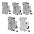 SIEMENS - Lot de 22 disjoncteurs modulaires Ph+N – 1×2A, 4×10A, 8×16A, 8×20A, 1×32A - vignette