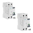 SIEMENS - Lot de 4 interrupteurs différentiels 63A – 30 mA – 1 Type A + 3 Type AC - vignette