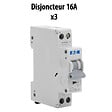 EATON CAPRI - Lot de 8 disjoncteurs modulaires Ph+N – 2×10A, 3×16A, 2×20A, 1×32A - vignette