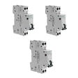SIEMENS - Lot de 6 disjoncteurs modulaires Ph+N – 2×10A, 2×16A, 2×20A - vignette