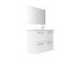 VIF - Set 2 tiroirs en MDF - Blanc - 45x35x1,8cm - vignette