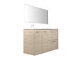 VIF - Set de 2 tiroirs en PPSM - - Bois clair - l60xP45cm - vignette