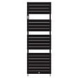 THERMOR - Radiateur sèche-serviettes eau chaude Thermor - Riviera 2 - 873W - Noir carbone - vignette